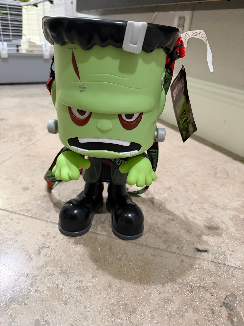 Universal  studios Frankenstein popcorn bucket